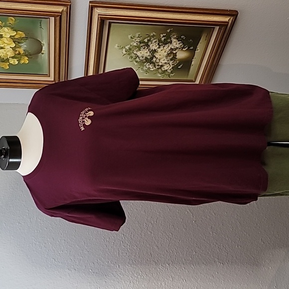 Moonshine Spirit Maroon tee Size XL by Brad Paisley guitar men's - Picture 3 of 11